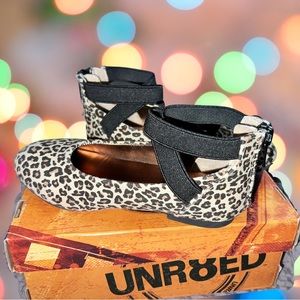 Toddler Girl Leopard Ballerina Flats